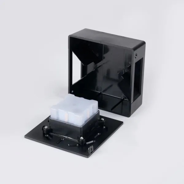 Immax 08520L - LUXLINE LED kültéri fali lámpatest, 6 W, 230 V, 3000 K, IP54, fekete