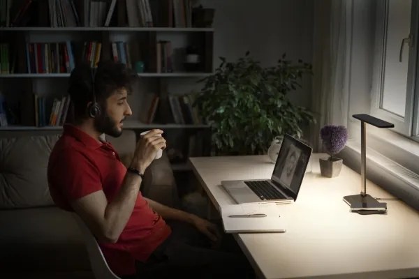 Osram - dimmelhető LED asztali lámpa OFFICE LINE LED/17W/230V fekete