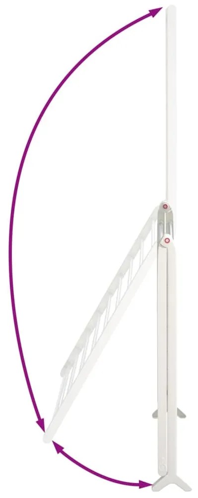 alumínium kihúzható ruhaszárító kádhoz 53-90 cm
