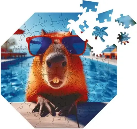 Capybara – Swimpybara fa puzzle