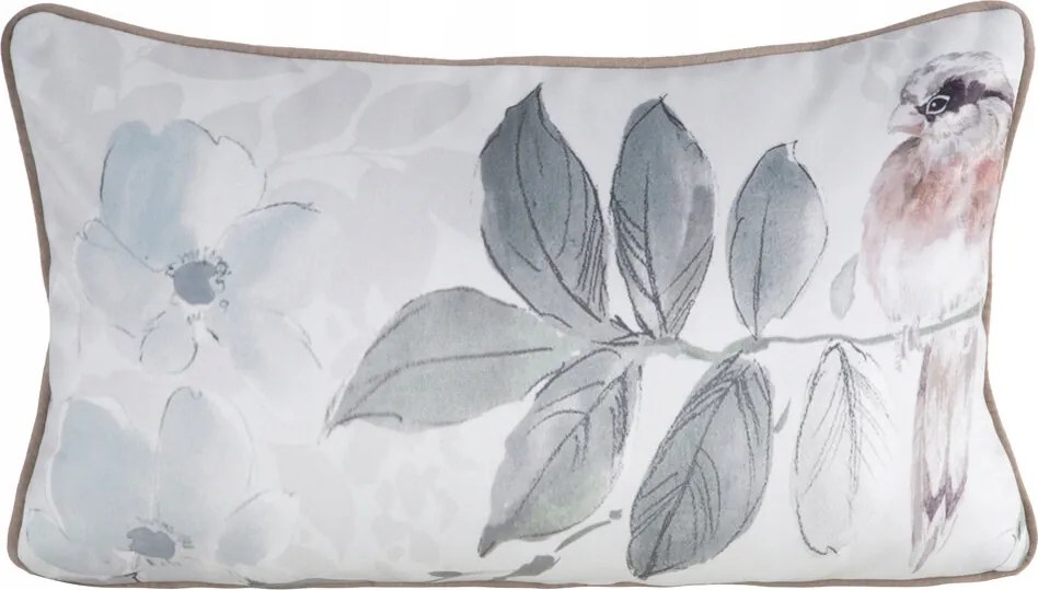 Dekoratív párnahuzat Evita töltettel 45x30 Eurofirany fehér