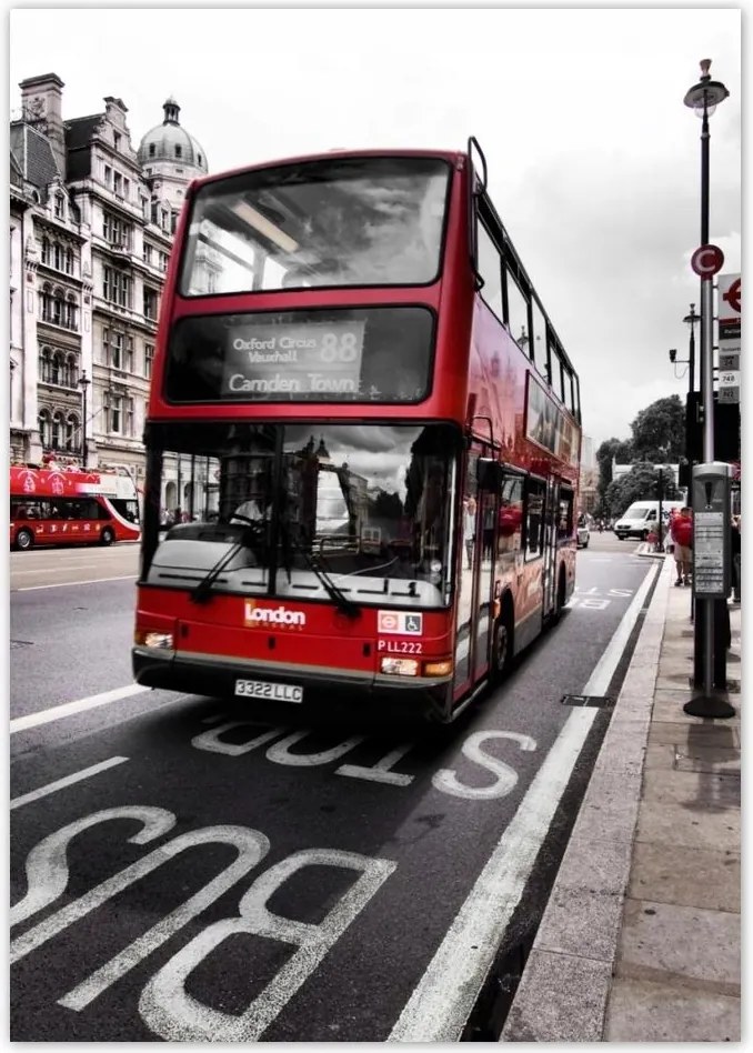 Poszterek A0 Pion Érdekes londoni busz