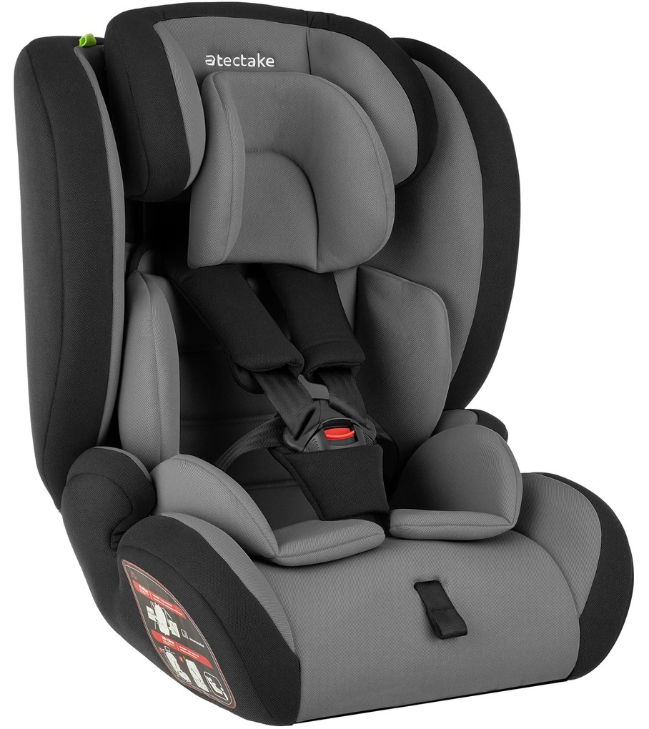 TecTake GmbH 405361 autósülés sophie oldalütközés-védelemmel - sötétszürke-fekete