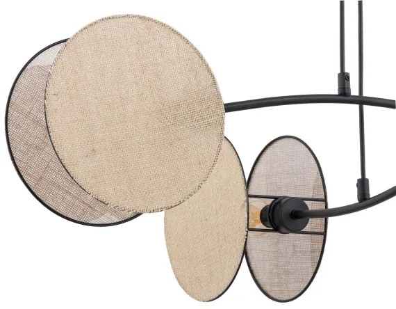 Csillár zsinóron MOTIF 4xE14/10W/230V bézs