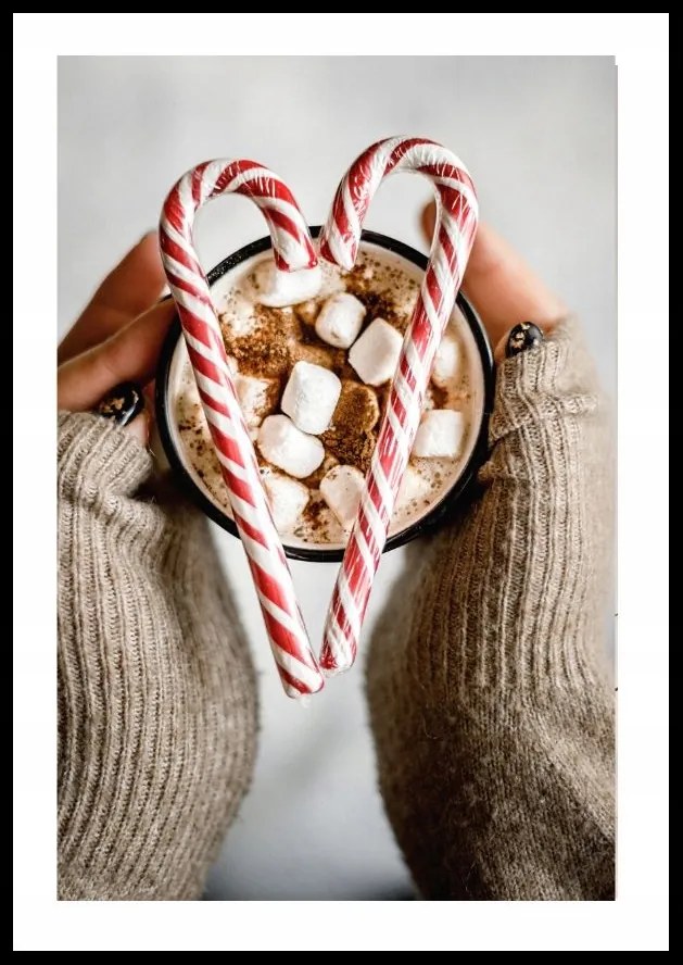 Poszter 50x70 Tél Eviero Sok Mintás Téli táj képek falra