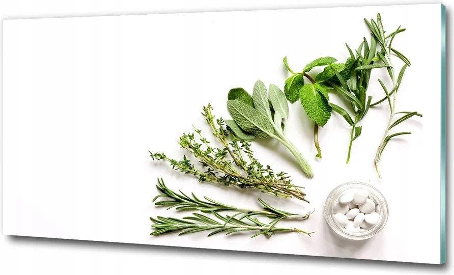 Fotó üvegkép Zöldségek és fűszerek 125x50