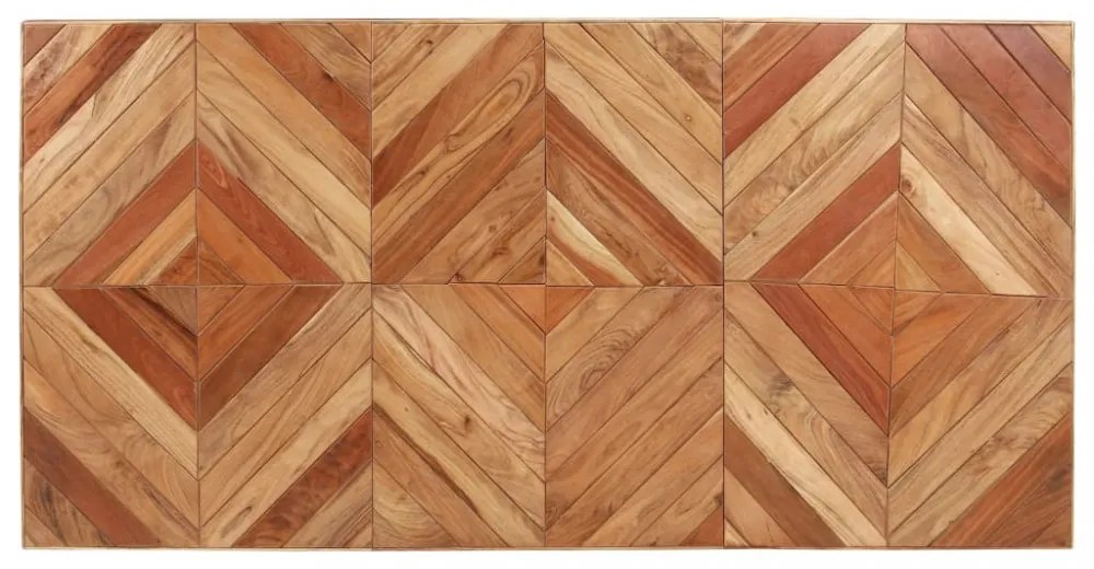 tömör akácfa és mangófa étkezőasztal 180 x 90 x 76 cm