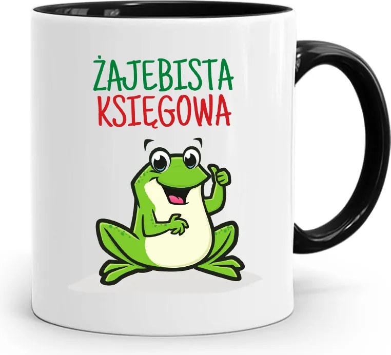 Fekete Bögre Ajándék Könyvelőnek, fényképes nyomattal