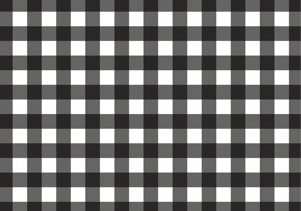 Flizelin fotótapéta Sakktábla geometria Kontraszt minta 208x146 +ragasztó