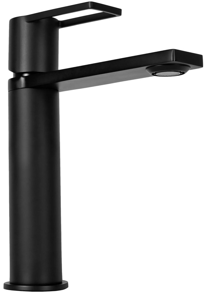 Fürdőszobai csaptelep Rea Flip Black low