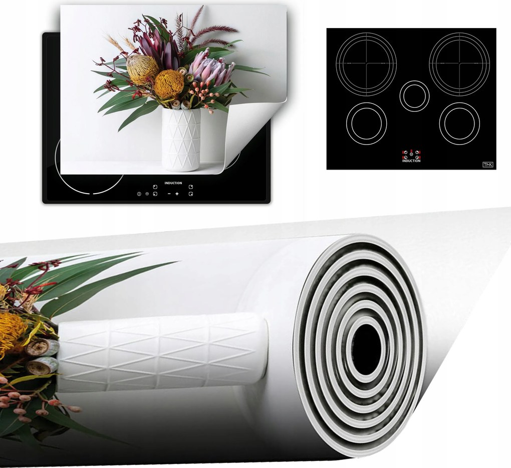 Vinyl Szőnyeg A Konyhába Több Hely 70x52 Virágcsokor