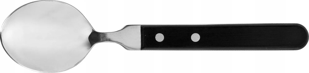 Előételes kanál fekete Pizza