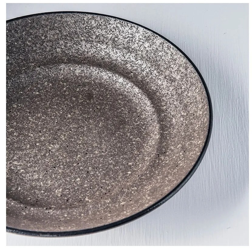 Earth bézs kerámia szervírozó tál, ø 29 cm - MIJ