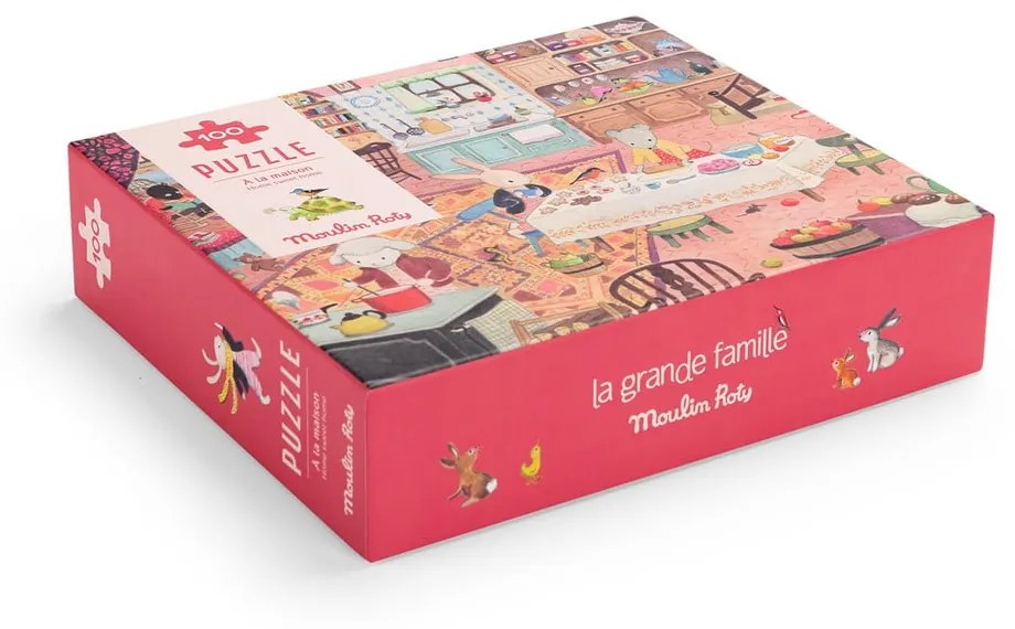 Puzzle La Grande Familie – Moulin Roty