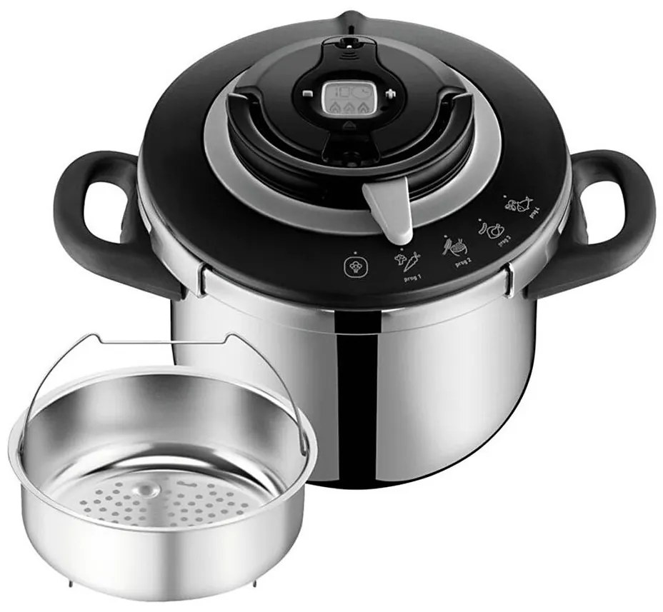 Tefal - CLIPSO+ CHEF 6 l nyomásfőző, rozsdamentes acél