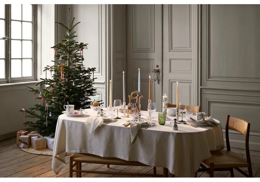 Porcelán kézzel festett karácsonyfadísz ø 4,5 cm Hammershøi Snowwife – Kähler Design