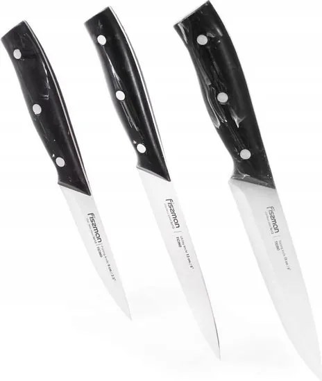 Ticino 3 db-os Fissman késkészlet univerzális, acél, ergonomikus