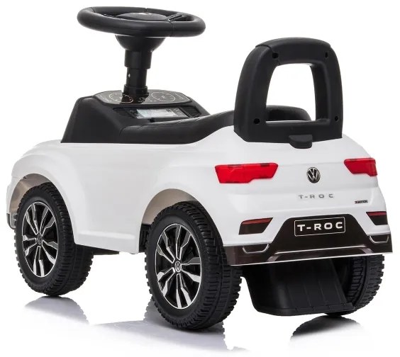 Push autó Volkswagen 2xAA fehér/fekete