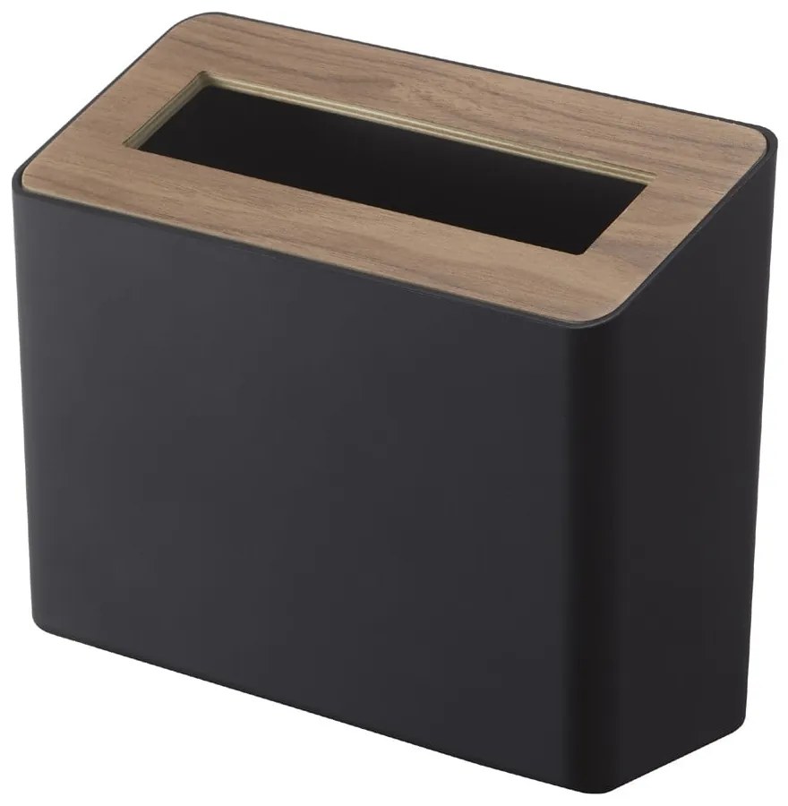 Fekete műanyag irodai szemetes 2,3 l Rin – YAMAZAKI