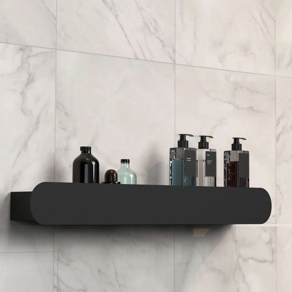 Fürdőszobai polc SF03 45cm black matt