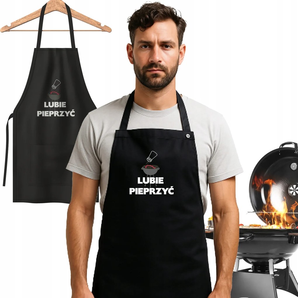 Személyre Szabott Konyhai Kötény Nyomott Mintával