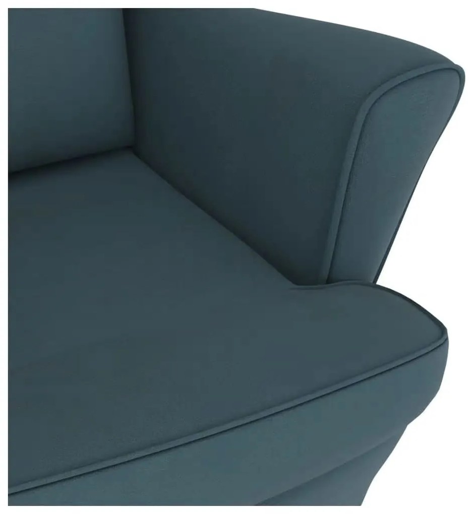 Kék Bársony és Tömörfa Hintaszék