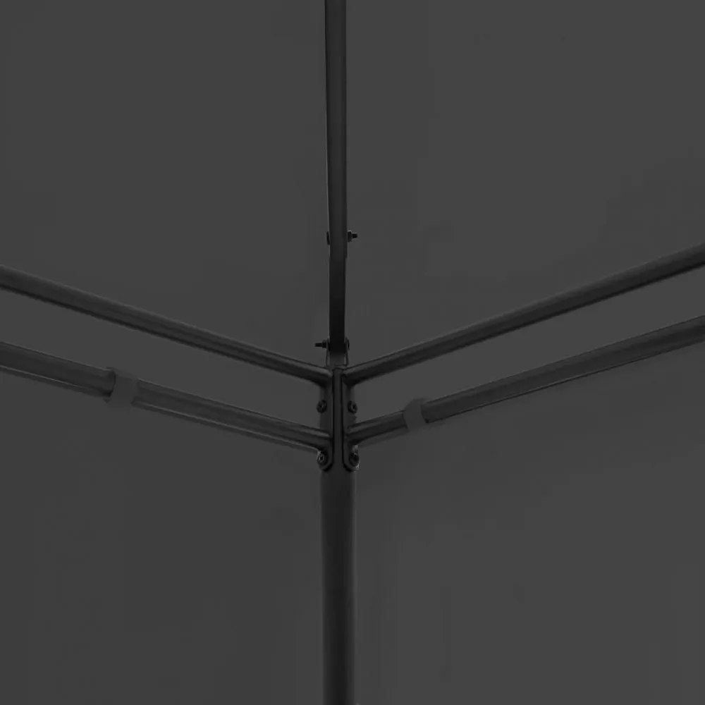 antracitszürke pavilon 600 x 298 x 270 cm