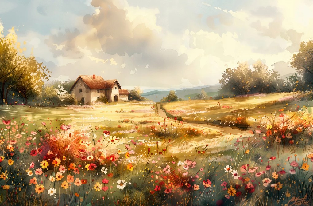 Poszter 86,4x56,8cm Szilágyi házikó