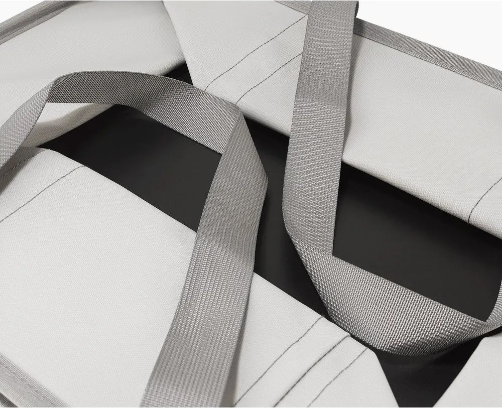 Szürke textil összecsukható szennyeskosár 35 l Duo – Joseph Joseph