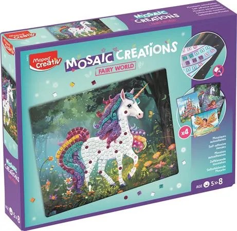 Mozaikos képkészítő, tündérvilág, MAPED CREATIV Mosaic Creations (IMAC906912)