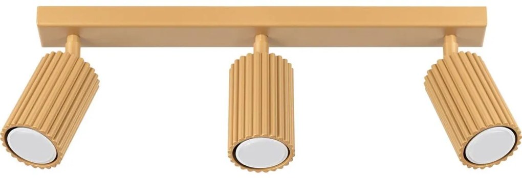 Sollux SL.1562 - Spotlámpa KARBON 3xGU10/10W/230V arany