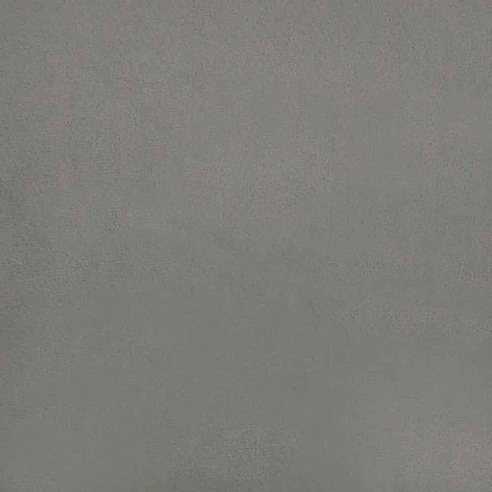 világosszürke bársony zsebrugós ágymatrac 120x200x20 cm