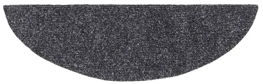 20 db sötétszürke öntapadó lépcsőszőnyeg 56 x 17 x 3 cm