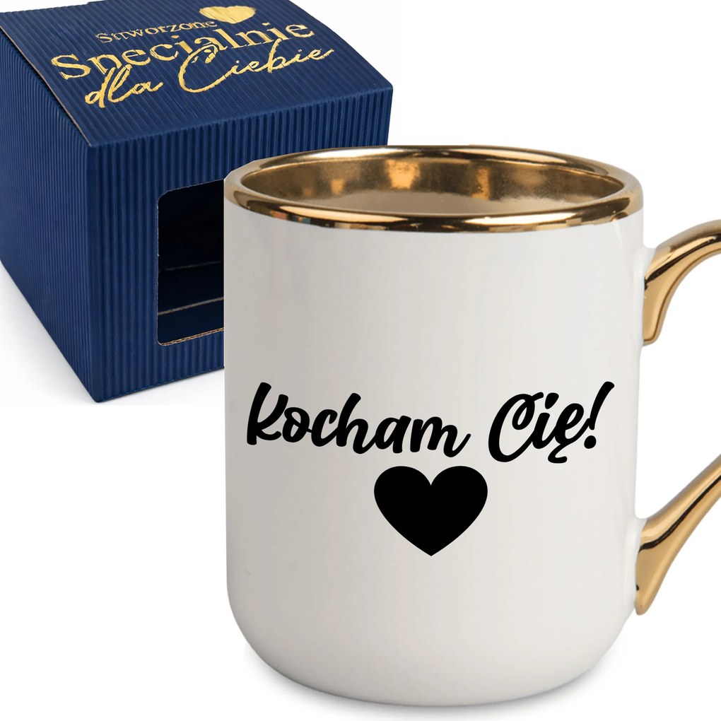 Bögre Elegáns Ajándék Pároknak Love Szeretlek Dekoratív csomagolás