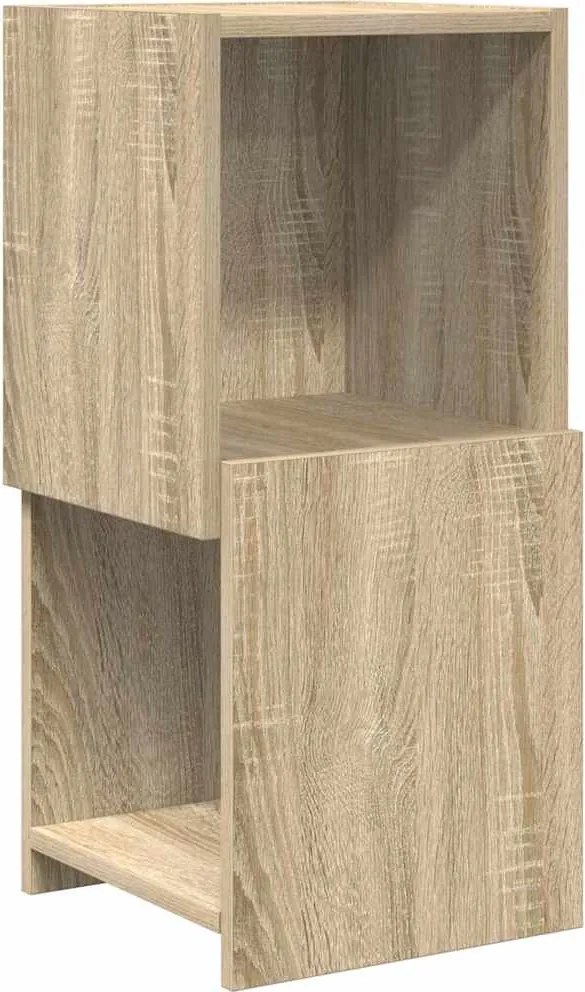 vidaXL Sarokszekrény Sonoma tölgy 30,5x30x65cm Faanyag