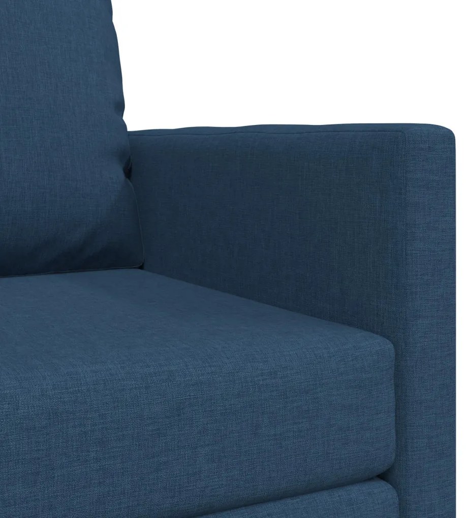 Pad Sofa Ágy 2-in-1 Kék 74x77x81 cm Szövet