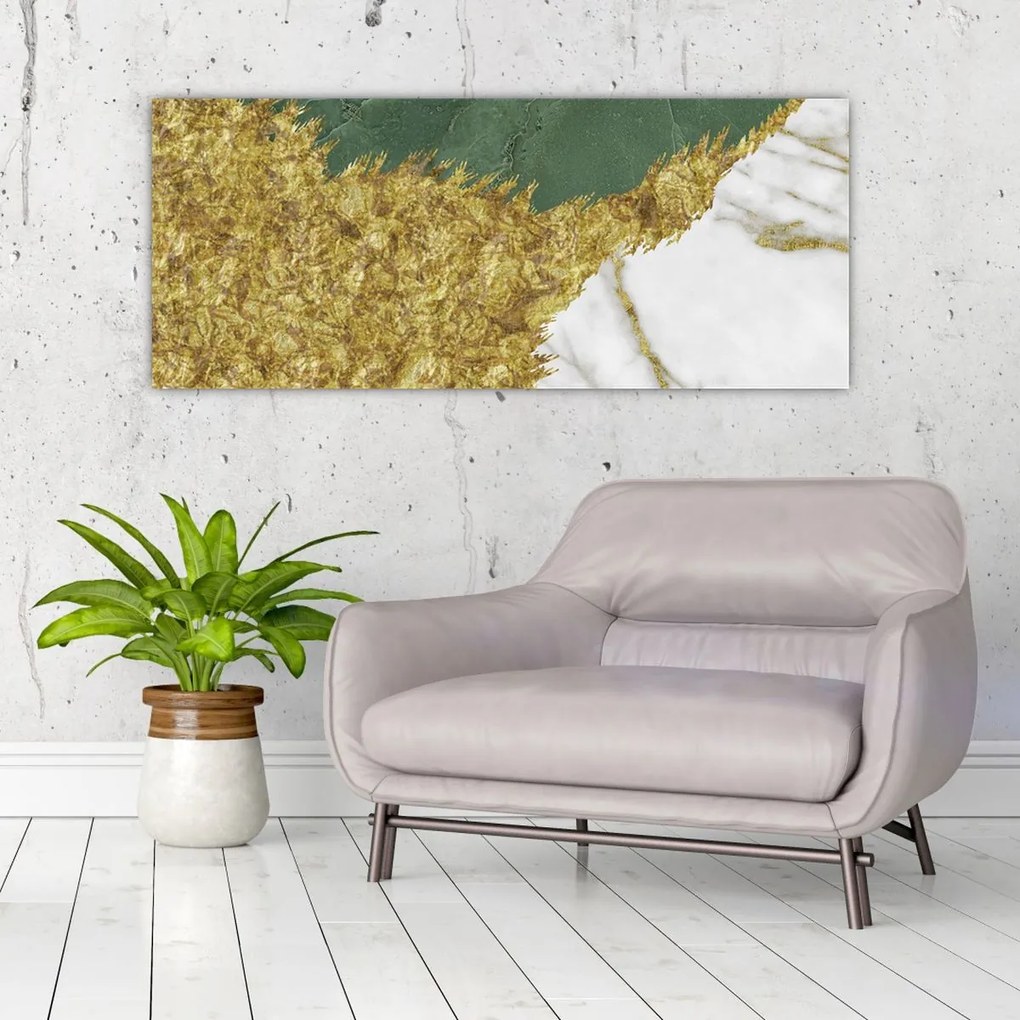 Kép - Zöld márvány N⁰2 (120x50 cm)