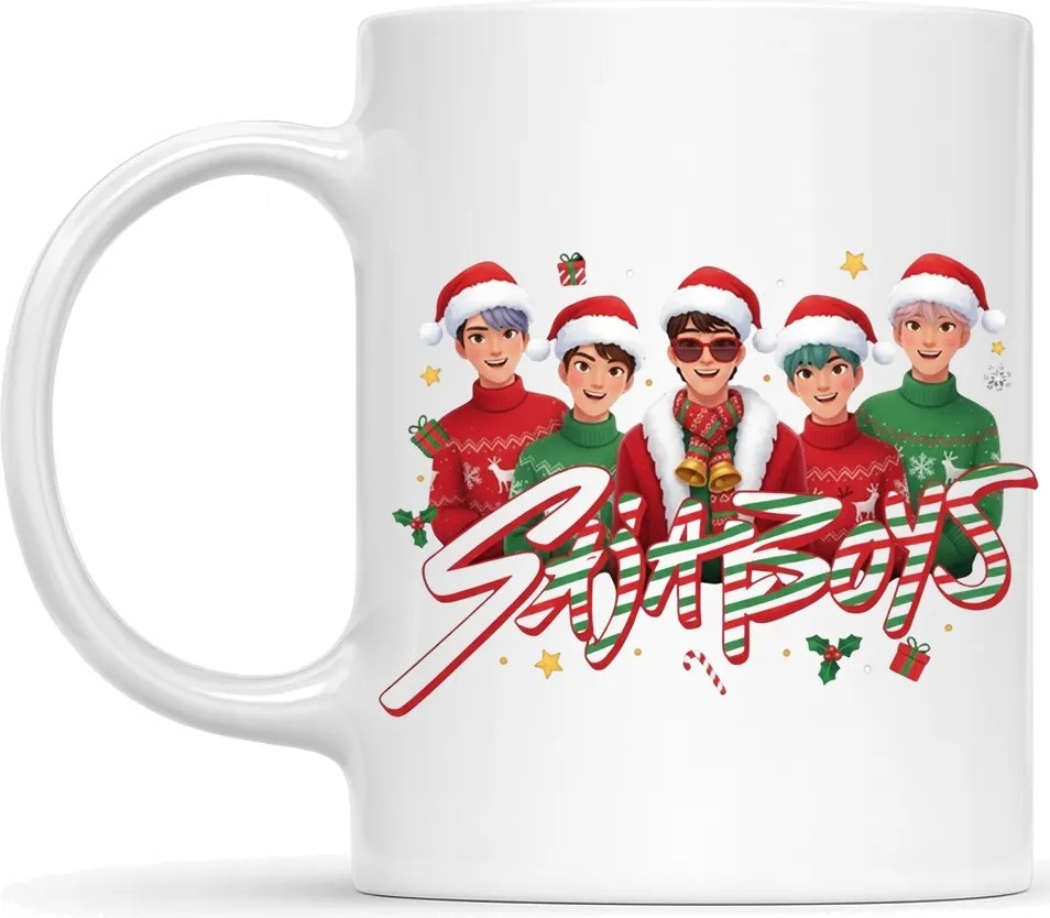 Saja Boys Ajándék Bögre Karácsonyi ajándék