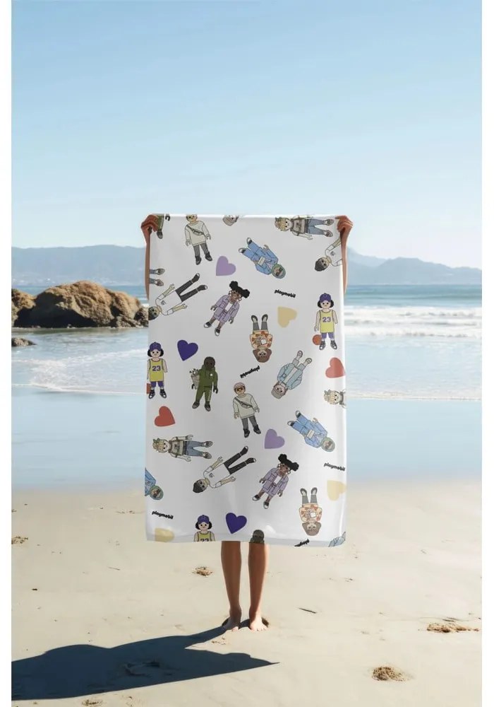 Frottír pamut strandtörölköző 75x140 cm Unique United – Playmobil