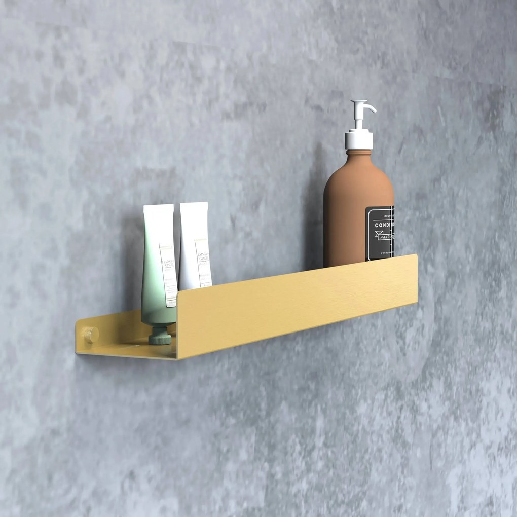 Fürdőszobai polc SF04 60cm gold brush