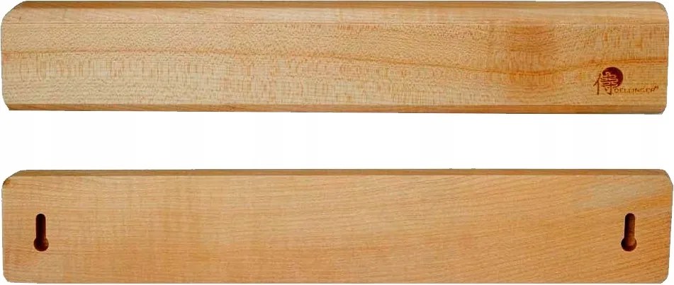 Stílusos mágneses késtartó léc akácfából