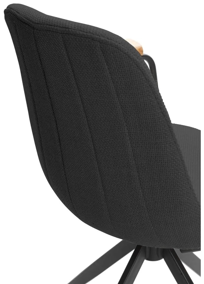 Fekete étkezőszék szett 2 db-os Tali – Marckeric