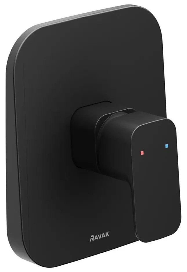 Ravak X070159 - FREE falba süllyeszthető zuhanycsaptelep, fekete