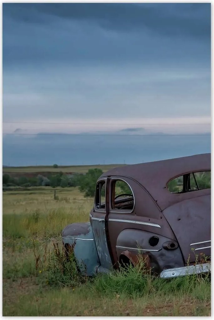 Poszterek 80x120 Rozsdás autó