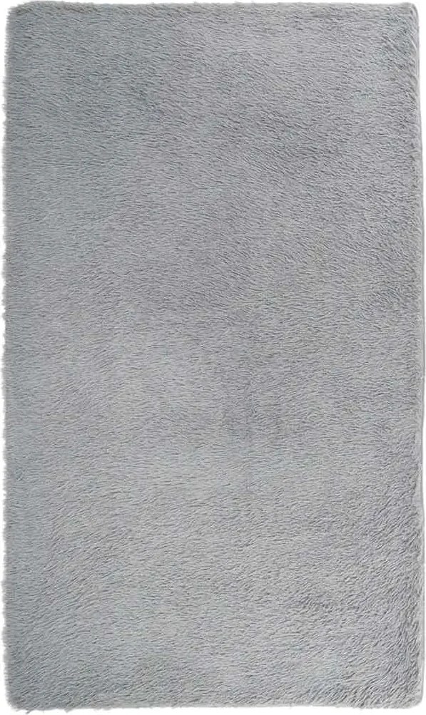 vidaXL világosszürke hosszú szálú NAVARRA bozontos szőnyeg 60x100cm
