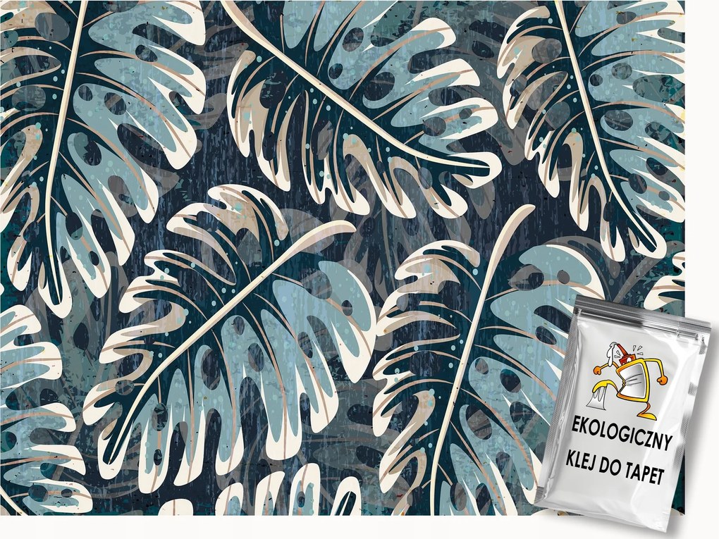 Fotótapéta Flizelina Grafika Természet Egzotikus Monster Levelek 400x280 ragasztó