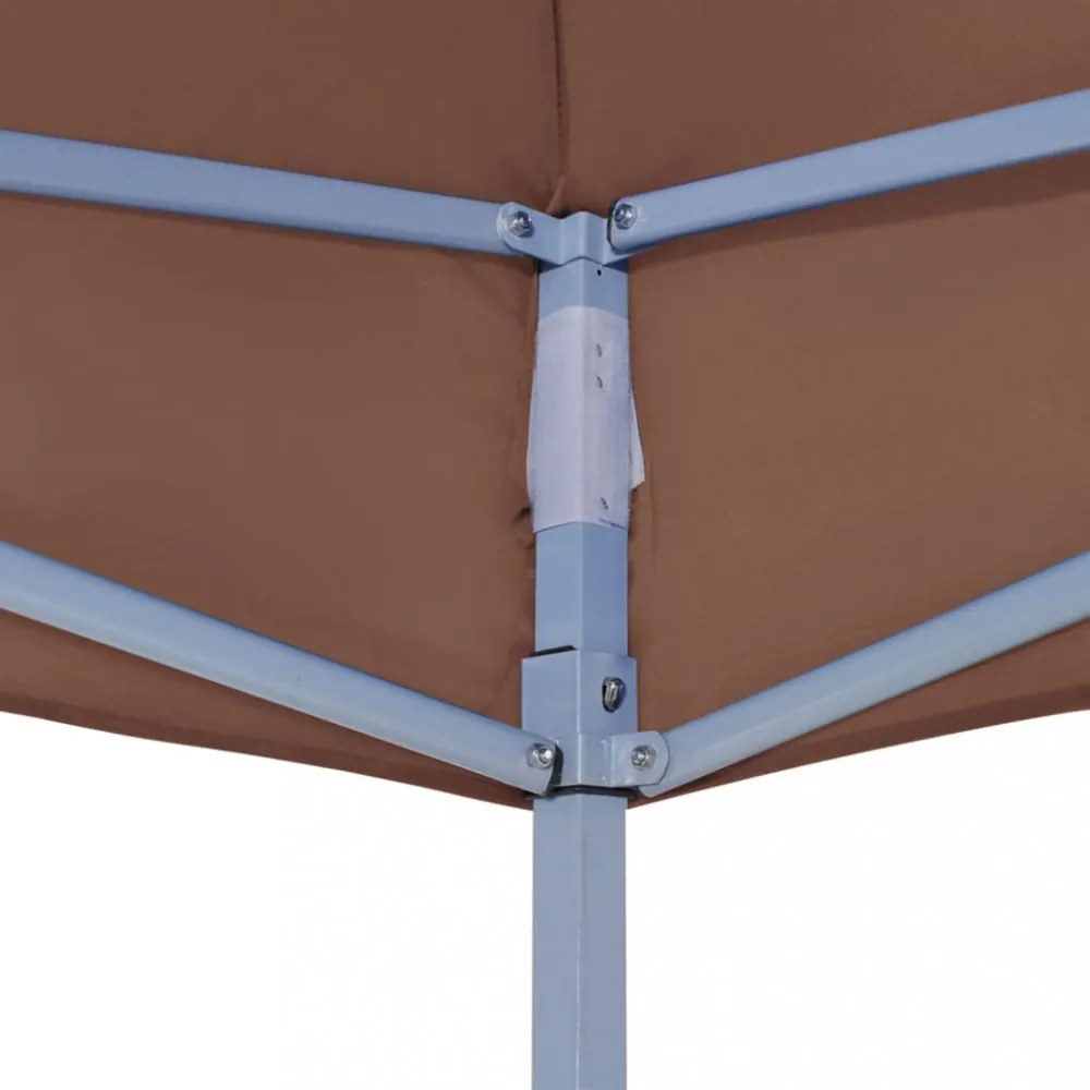 barna tető partisátorhoz 3 x 3 m 270 g/m²