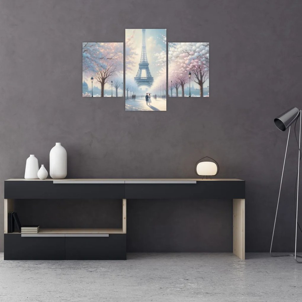 Kép - Párizsi festmény (90x60 cm)