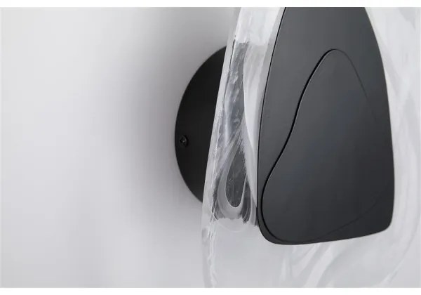 Searchlight 32983BK - DESTINY LED fali lámpatest LED/8W/230V fekete