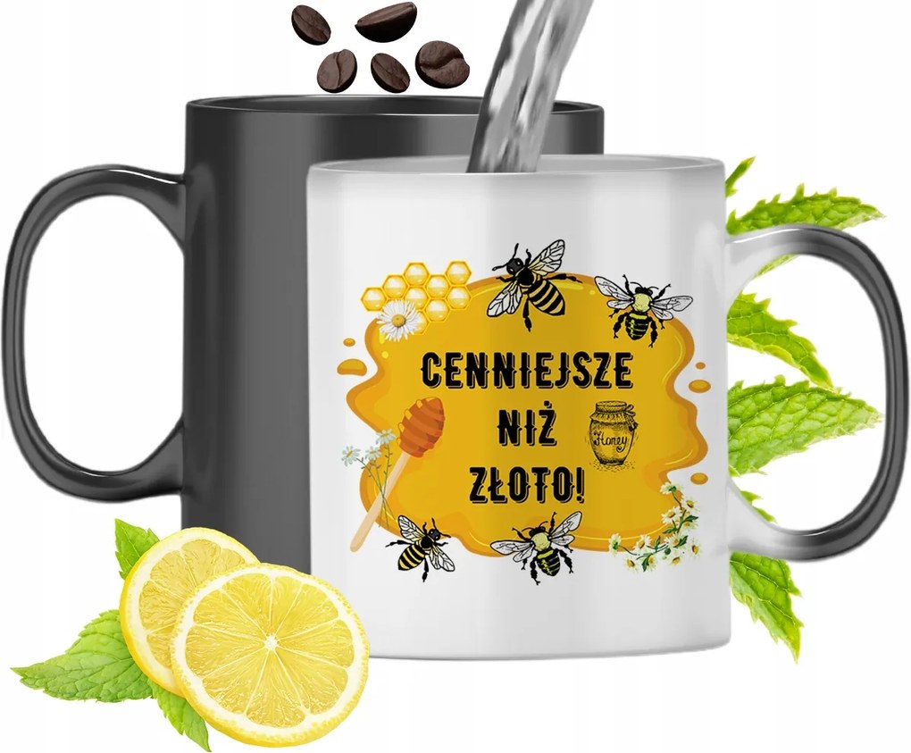 Mágikus Bögre Méhészeknek Színváltós Nyomtatott Fényképpel